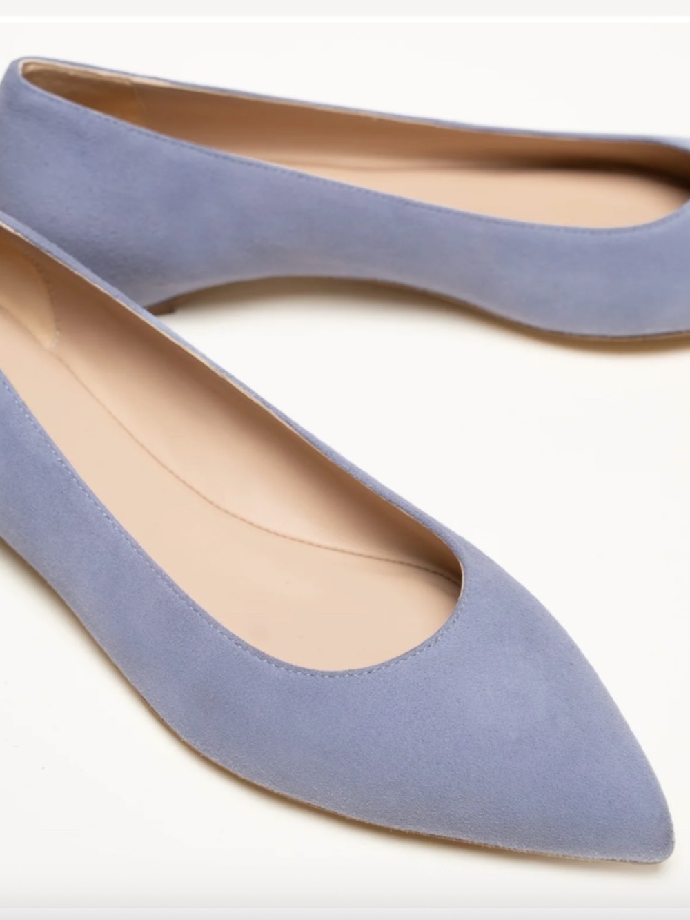 ISO M. Gemi Esatto Flat in Periwinkle or Navy in Size 38